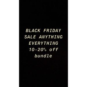 BLACK FRIDAY SALE